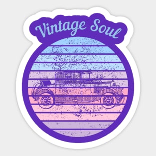 Vintage Soul-Vintage Car Sticker